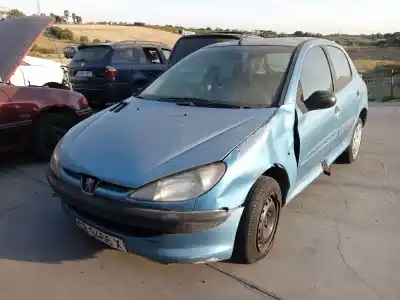 Veículo de Sucata peugeot 206 fastback (2a/c) 1.9 d do ano 1998 alimentado wjy (dw8b),wjz (dw8)