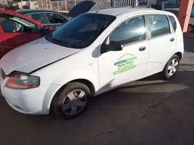 Veículo de Sucata chevrolet aveo / kalos fastback (t200) 1.2 do ano 2005 alimentado b12s1