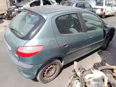 Véhicule à la ferraille peugeot 206 fastback (2a/c) 1.9 d de l'année 1999 alimenté wjz