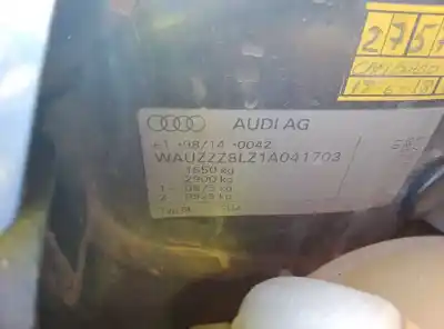 Sloopvoertuig audi a3 (8l1) 1.6 van het jaar 2004 aangedreven akl