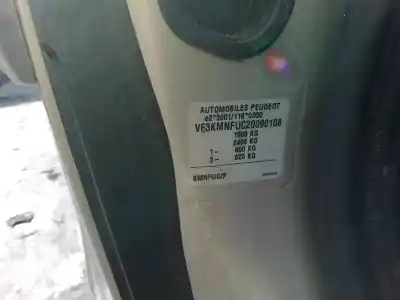 Veicolo di demolizione peugeot 1007 (km_) 1.6 16v dell'anno 2006 alimentato nfu