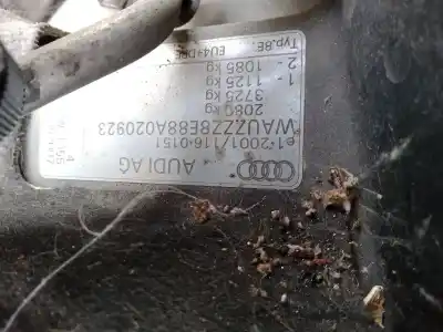 Scrapping Vehicle audi a4 b7 avant (8ed) 2.0 tdi of the year 2007 powered bpw