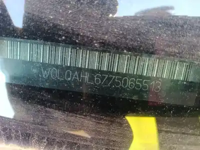 Veículo de Sucata opel astra h twintop (a04) 1.9 cdti (l67) do ano 2007 alimentado z 19 dth