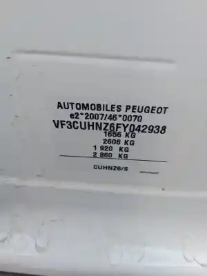 Утилизация автомобиля peugeot 2008 i (cu_) 1.2 thp 110 / puretech 110 года 2015 питание hn01