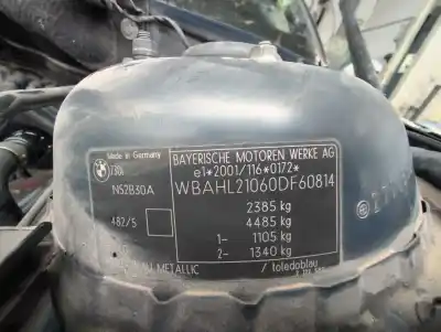 Scrapping Vehicle bmw 7 (e65, e66, e67) 730 i, li of the year 2006 powered n52 b30 a