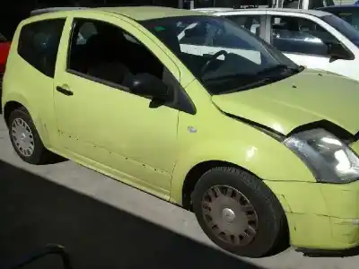 Véhicule à la ferraille citroen c2 1.1 de l'année 2005 alimenté hfxtu1jp