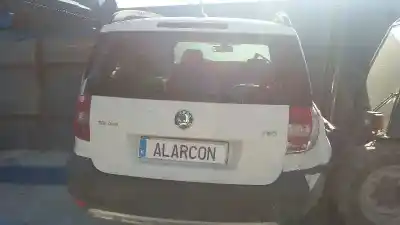 Scrapping Vehicle SKODA YETI 2.0 TDI of the year 2001 powered CFHF