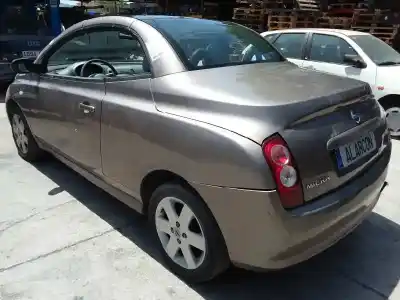 Veicolo di demolizione nissan micra 1.6 16v dell'anno 2001 alimentato hr16de