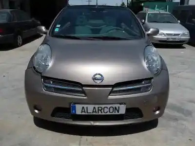 Veicolo di demolizione nissan micra 1.6 16v dell'anno 2001 alimentato hr16de