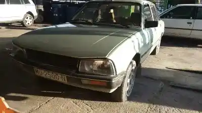 Veicolo di demolizione PEUGEOT 505 BERLINA 2.0 dell'anno 1980 alimentato 829ZEJ