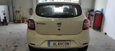 Veículo de Sucata DACIA SANDERO Ambiance do ano 2013 alimentado K9K612 / K9KE612