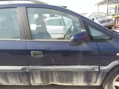 Sloopvoertuig opel zafira a elegance van het jaar 2000 aangedreven y20dth