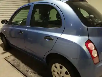 Scrapping Vehicle nissan micra (k12e) acenta of the year 2003 powered cr12de