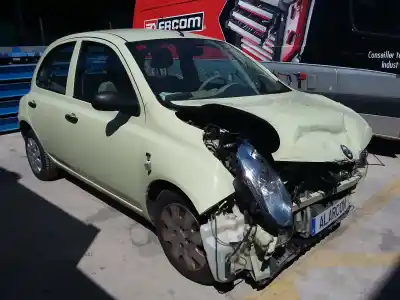Veículo de Sucata nissan micra (k12e) acenta do ano 2006 alimentado cr12de