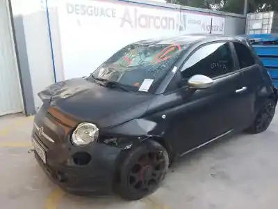 Scrapping Vehicle fiat nuova 500 (150) lounge of the year 2010 powered 312a2000