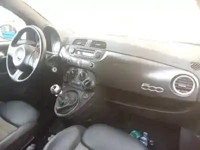 Scrapping Vehicle fiat nuova 500 (150) lounge of the year 2010 powered 312a2000