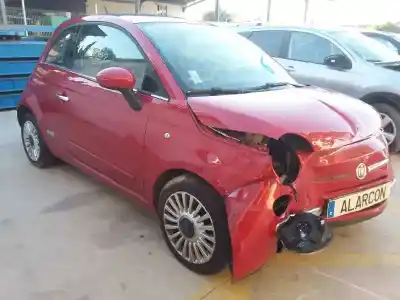 Veicolo di demolizione fiat nuova 500 (150) lounge dell'anno 2010 alimentato 