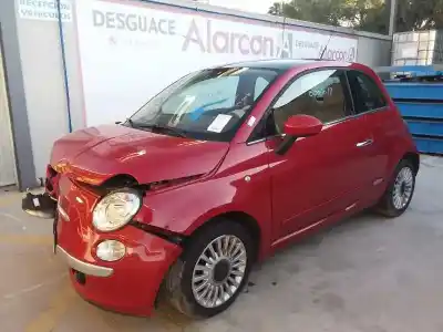 Veicolo di demolizione fiat nuova 500 (150) lounge dell'anno 2010 alimentato 