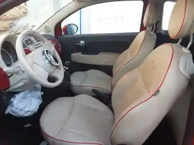 Veicolo di demolizione fiat nuova 500 (150) lounge dell'anno 2010 alimentato 