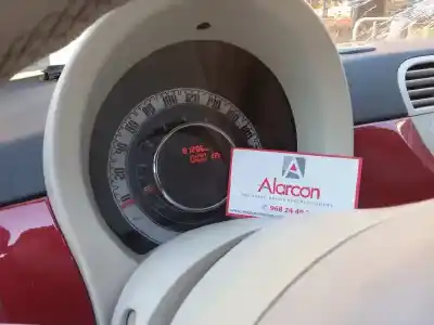 Veicolo di demolizione fiat nuova 500 (150) lounge dell'anno 2010 alimentato 