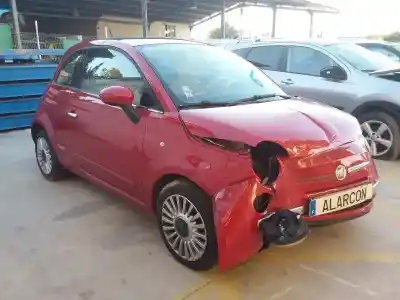 Veicolo di demolizione fiat nuova 500 (150) lounge dell'anno 2010 alimentato 