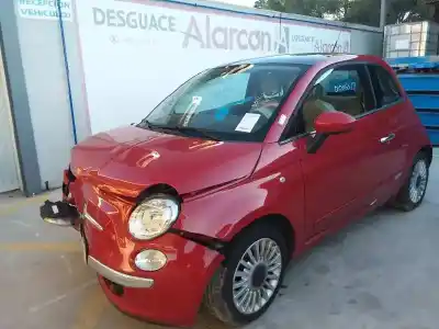 Veicolo di demolizione fiat nuova 500 (150) lounge dell'anno 2010 alimentato 