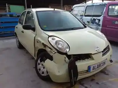 Scrapping Vehicle nissan micra (k12e) acenta of the year 2004 powered cg12de