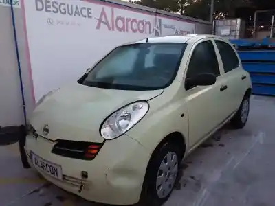 Scrapping Vehicle nissan micra (k12e) acenta of the year 2004 powered cg12de