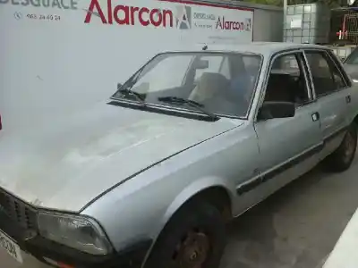 Veicolo di demolizione peugeot 505 berlina gld dell'anno 1984 alimentato 155xd3