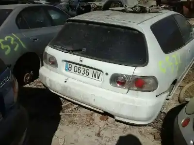Veículo de Sucata honda civic berlina (eg/eh) 1.6 esi 3 berlina (eg5) do ano 1994 alimentado d16z6