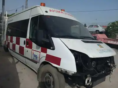 Véhicule à la ferraille ford transit mod.2000 caja abierta ft 350 2.4 largo de l'année 2008 alimenté d-jxfa