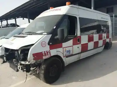 Véhicule à la ferraille ford transit mod.2000 caja abierta ft 350 2.4 largo de l'année 2008 alimenté d-jxfa