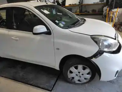 Vehículo de desguace nissan micra (k13) acenta del año 2010 con motor hr12de