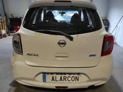 Vehículo de desguace nissan micra (k13) acenta del año 2010 con motor hr12de