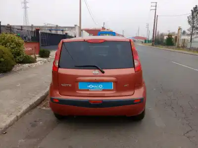 Sloopvoertuig nissan note (e11e) tekna van het jaar 2009 aangedreven k9k