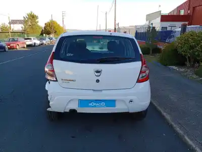 Scrapping Vehicle dacia sandero ambiance of the year 2012 powered d4f f7