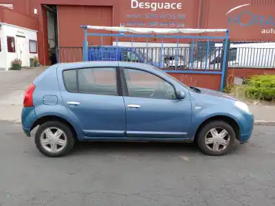 Scrapping Vehicle dacia sandero ambiance of the year 2008 powered k7m f7
