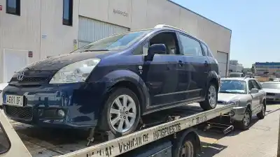 Scrapping Vehicle toyota corolla verso (r1) 1.8 sol of the year 2005 powered 1zzfe