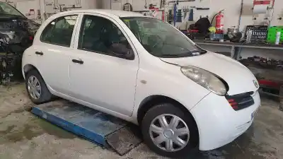 Veículo de Sucata nissan micra (k12e) acenta do ano 2004 alimentado cg12de