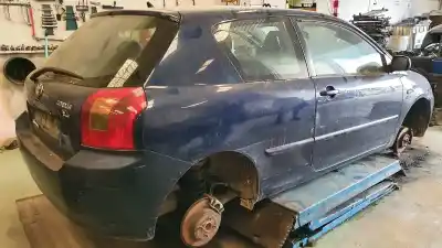 Veicolo di demolizione toyota corolla (e12) 2.0 turbodiesel cat dell'anno 2003 alimentato 1cdftv