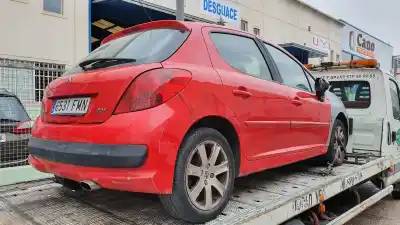 Veículo de Sucata peugeot 207 xs do ano 2007 alimentado 9hxdv6ated4