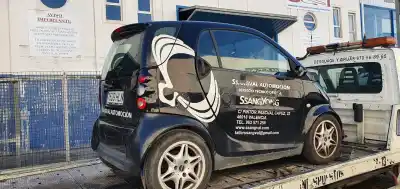Veículo de Sucata smart coupe 0.6 turbo cat do ano 1999 alimentado m160920