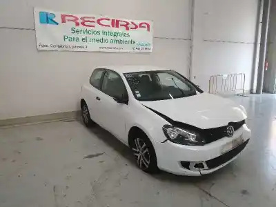 Scrapping Vehicle volkswagen golf vi (5k1) edition of the year 2009 powered cgg