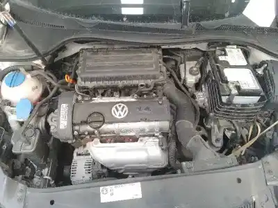 Scrapping Vehicle volkswagen golf vi (5k1) edition of the year 2009 powered cgg