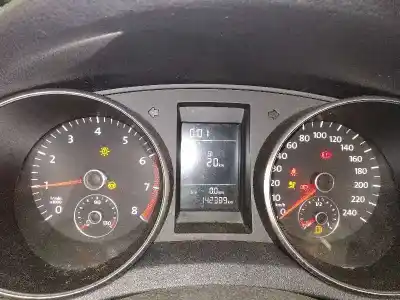 Scrapping Vehicle volkswagen golf vi (5k1) edition of the year 2009 powered cgg