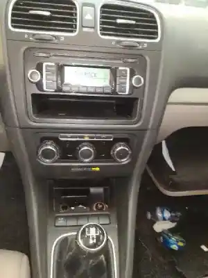 Scrapping Vehicle volkswagen golf vi (5k1) edition of the year 2009 powered cgg