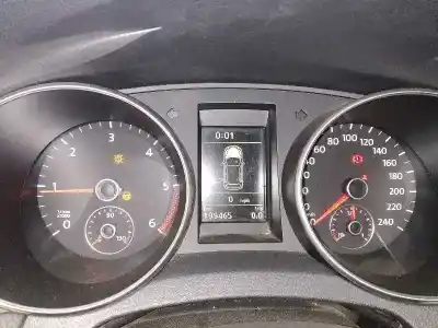 Vehicul casat volkswagen golf vi (5k1) advance al anului 2009 alimentat cbdc