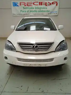 Véhicule à la ferraille lexus rx 400h de l'année 2009 alimenté 3mz