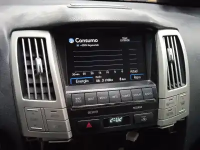 Véhicule à la ferraille lexus rx 400h de l'année 2009 alimenté 3mz