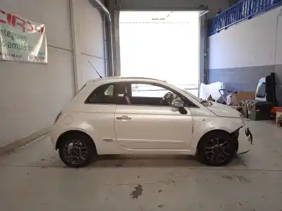 Veicolo di demolizione fiat nuova 500 (150) s dell'anno 2010 alimentato 312a2000